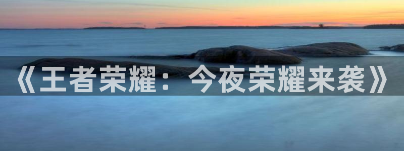 辉达娱乐官网：《王者荣耀：今夜荣耀来袭》